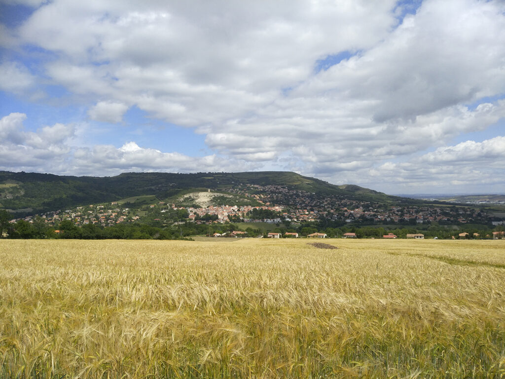 Vue de La Roche Blanche